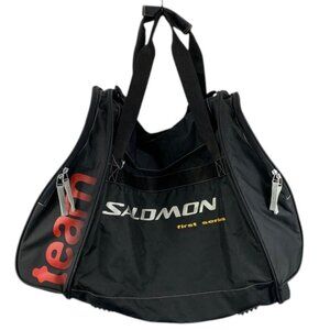 Salomon Team First‎ Series Duffel Bag Unisex XL Black Travel Gym Outdoor Gear